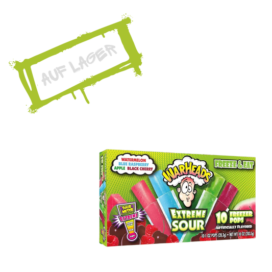 Warheads Sour Freezer Pops 283,5g